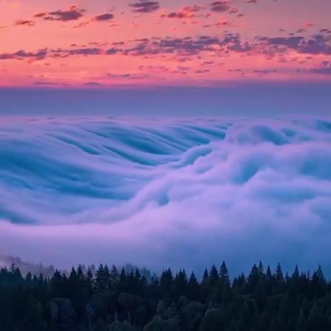 Energetic flow - Video & GIFs | clouds,nature,amazing,omg,wtf,wow,love,life,earth,nature travel