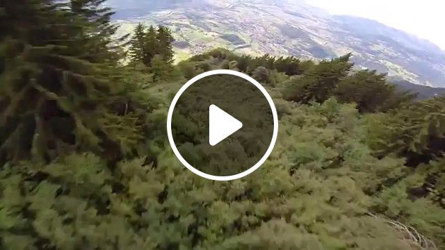 The avalanche line wingsuit flight in the alps, squirrel, base, wingsuit, nature travel. #0