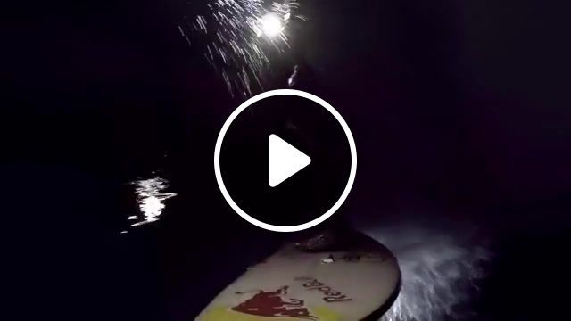 Night swims, wave, the world's oceans, light asylum dark allies, water sports, sport, surfing, night swims, hawaii, light, night, surf, karma drone, karma, viral, crazy, great, beautiful, action, session, sports. #0