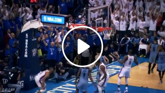 Russell westbrook gets free and throws the hammer down, btudio, nba, sports. #0
