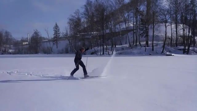 Ski like a boss, ski, boss, ski like a boss, like a boss, sports.