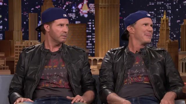 Will Ferrell and Chad Smith Drum Off