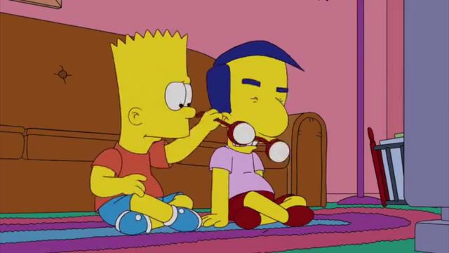 Girls and boys, the simpsons, simpsons, panic at the disco girls girls boys, girls girls boys, panic at the disco, mashup, secret of lisa, cartoons.