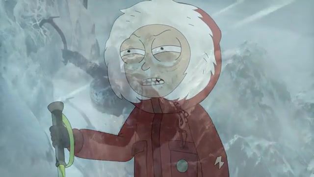 Through The Storm, Rick And Morty, Rise Of The Tomb Raider, Mashup