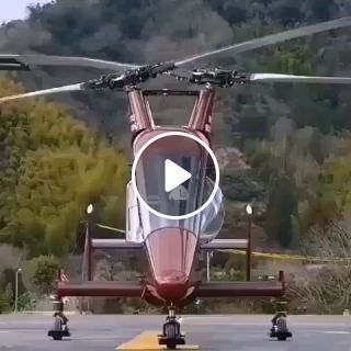 Unique Intermeshing Rotor Helicopter
