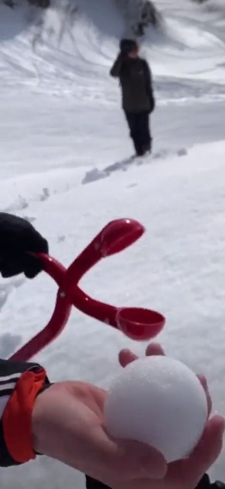 Perfect Snowball Maker. Funny. Snowball. Snow.