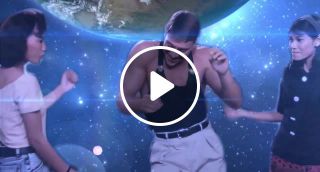 Van Damm in space meme