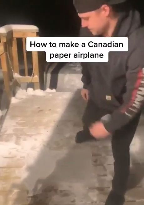 How to make a paper airplane easy and fast, funny, paper airplane, canadian paper airplane.