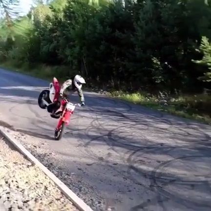 Awesome motorbike jump, talent, motorcycle, funny, jump, motorbike.