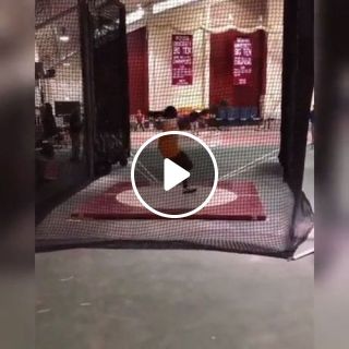 Hammer throw gone wrong