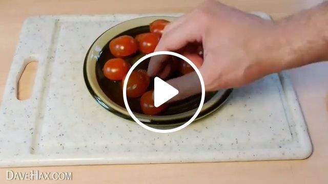 How To Cut Tomatoes Like A PRO. Tomato. Tips. Funny. #1