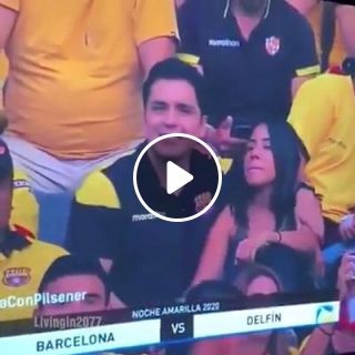Man Caught Cheating On Kiss Cam
