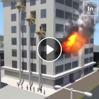 How to escape a fire in a high rise building