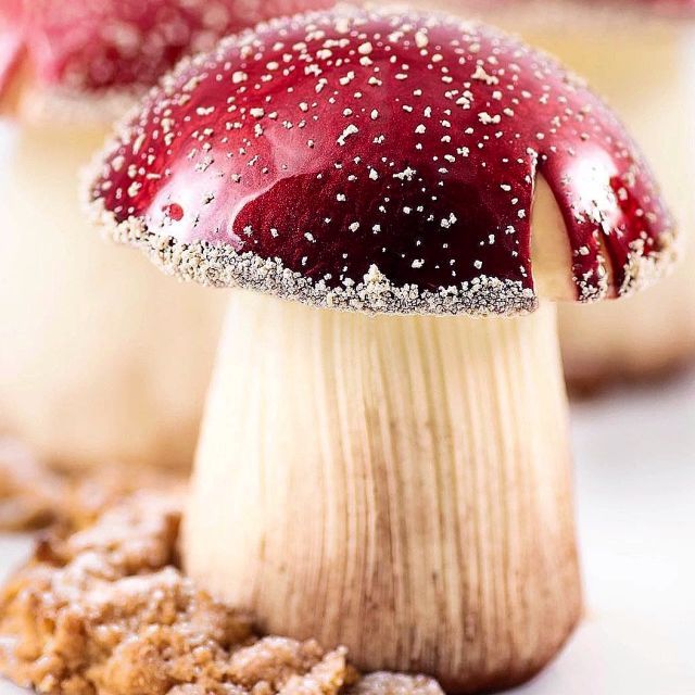 How To Make Mushroom Cake, Mushroom Cake, Delicious Foods