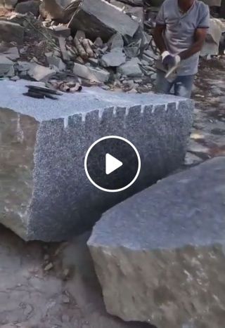 How To Split Stone With A Chisel