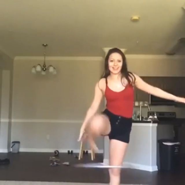Hula hoop girl, funny, hula hoop, fitness.