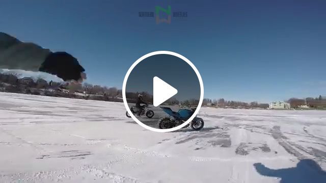 The Escape Of... Motorcycles. Motorcycles. Funny. Escape. Ice. #0