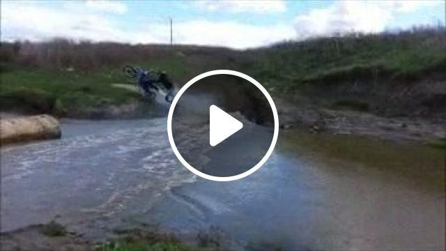 Wait For It!. River. Motorcycle. Funny. Surprise. #0