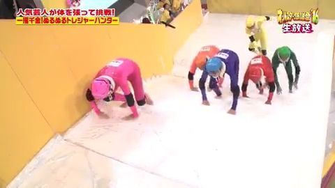 When difficult is fun, funny game, game show, funny, japanese, helmet.