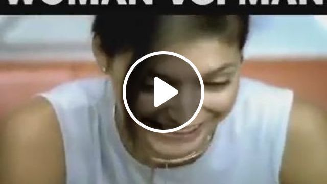 Woman Vs. Man - Video & GIFs | funny, woman, man, copy, metro