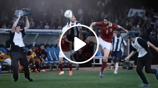 Best Cameraman Of All Time - Video & GIFs | cameraman, soccer, ball, camera, funny