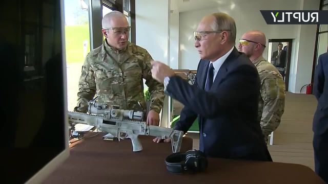 Hi tech guns HUN vs. RUS Putin gets up close and personal with new Kalashnikov sniper memes