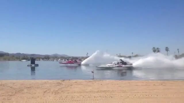 Speedboat racing on the river, speedboat, boat, racing, funny, jet engine, camera, river.
