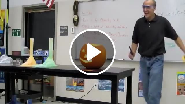Science experiments to make a halloween pumpkin, halloween, pumpkin, funny, science. #0