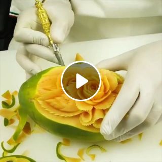 Fruits and Vegetable Carving the Art of Chef
