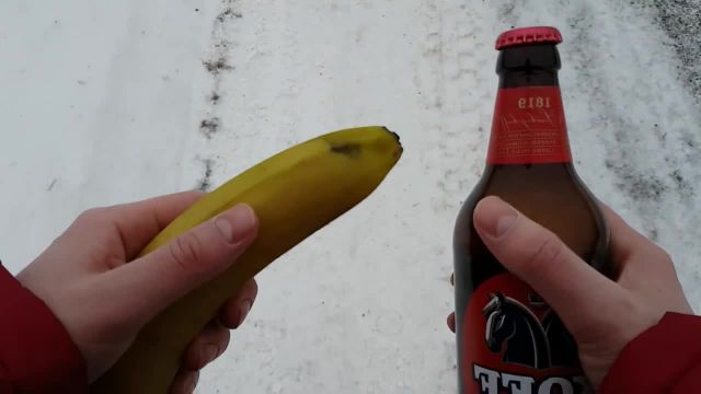 How To Open a Beer with a Banana meme