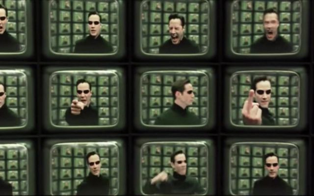 The Matrix TV meme