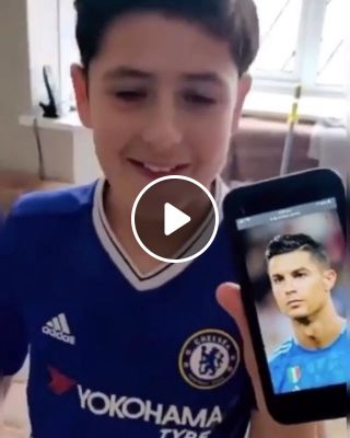 Son Asks Dad For Haircut Like Cristiano Ronaldo