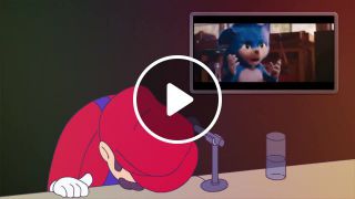 Mario is watching Sonic The Hedgehog memes