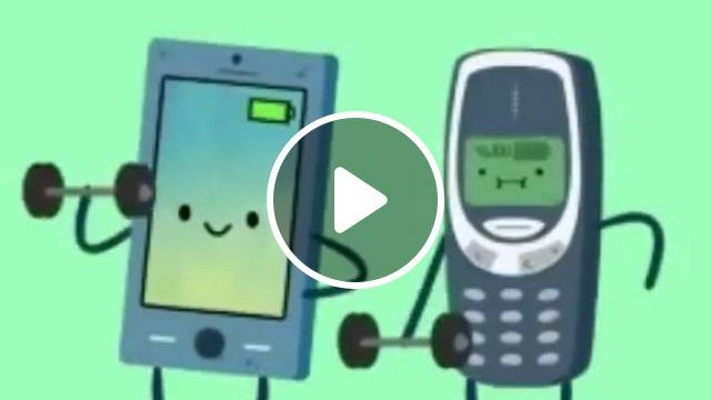 Unequal Battle. Smartphone. Phone. Funny. Battle. #0