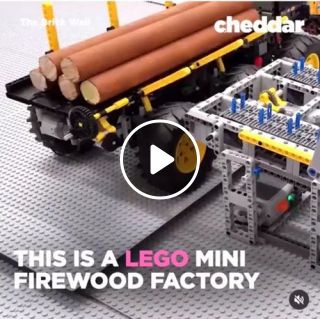 Lego firewood factory