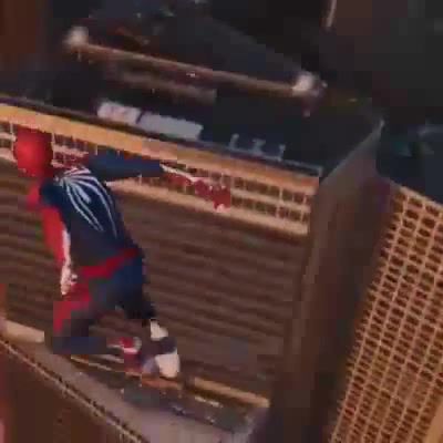The new spiderman game is amazing meme