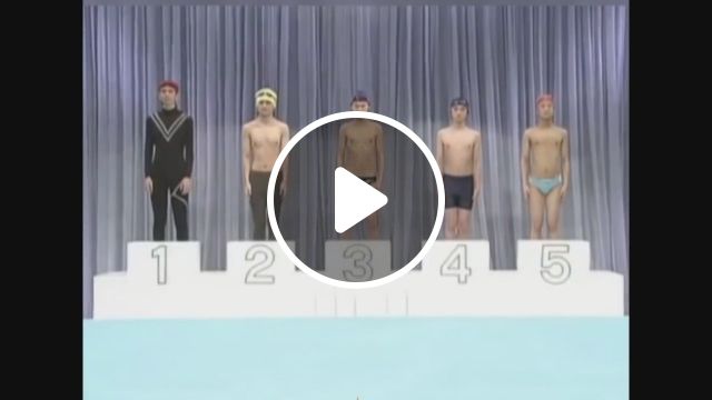 The most unique swimming competition in the world, swimming, competition, funny, unique. #1